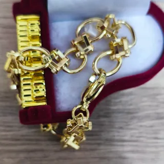 Pulsera Oro Laminado 14k