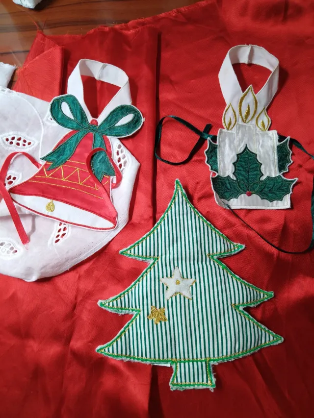 Set 3 Decorazioni Natalizie per Bottiglie