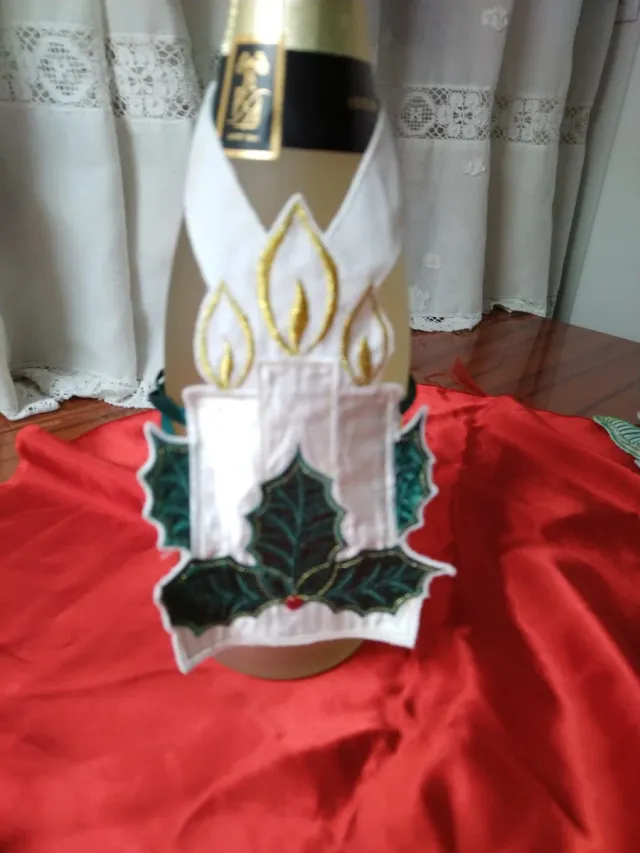 Set 3 Decorazioni Natalizie per Bottiglie