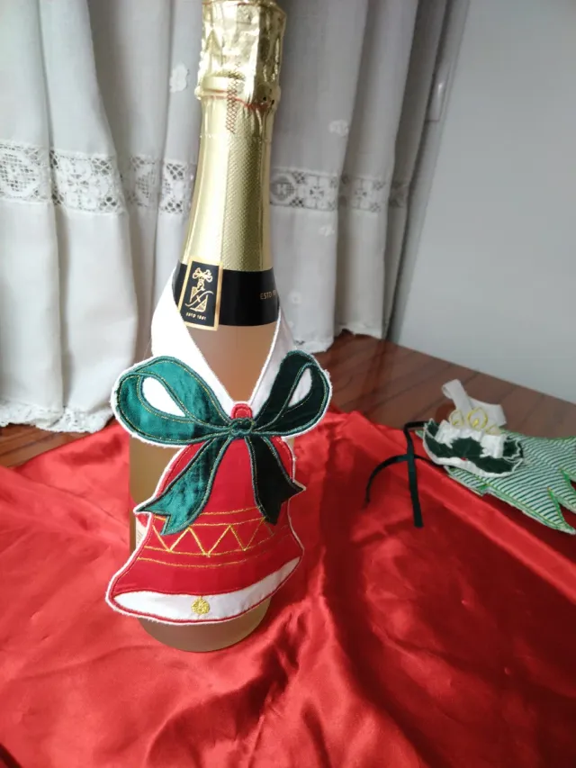 Set 3 Decorazioni Natalizie per Bottiglie