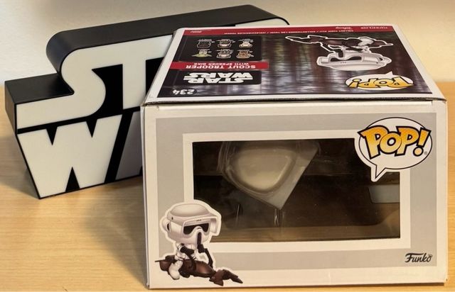 -OFERTA- Funko Pop Star Wars 234 - Trooper Bike