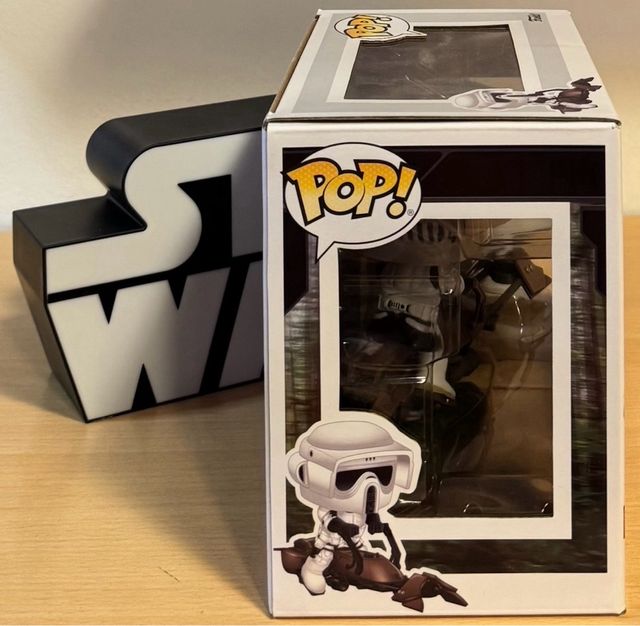 -OFERTA- Funko Pop Star Wars 234 - Trooper Bike