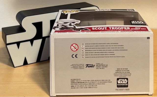 -OFERTA- Funko Pop Star Wars 234 - Trooper Bike