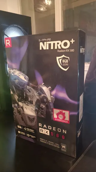 Tarjeta Gráfica Sapphire RX 580 8GB OC