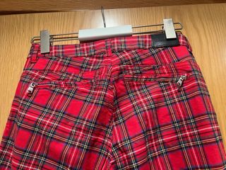 Pantalón cuadros Gales rojo