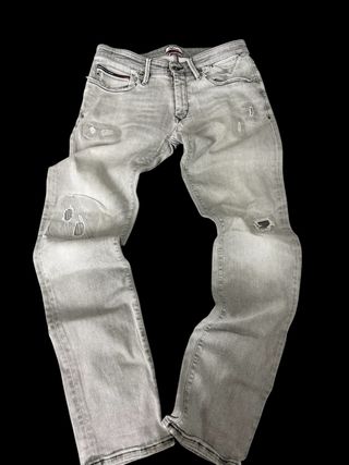 Jeans Tommy Hilfiger Uomo Grigio