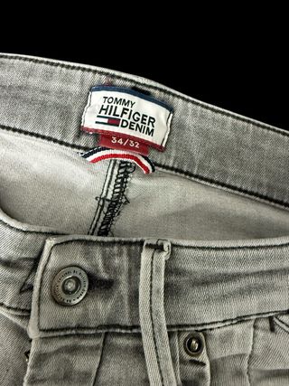 Jeans Tommy Hilfiger Uomo Grigio