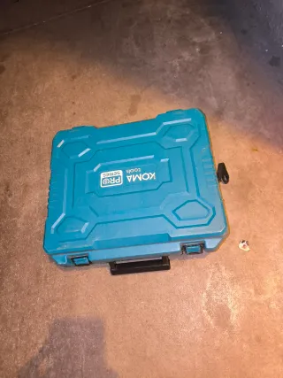 Transpaleta, carro , taladro