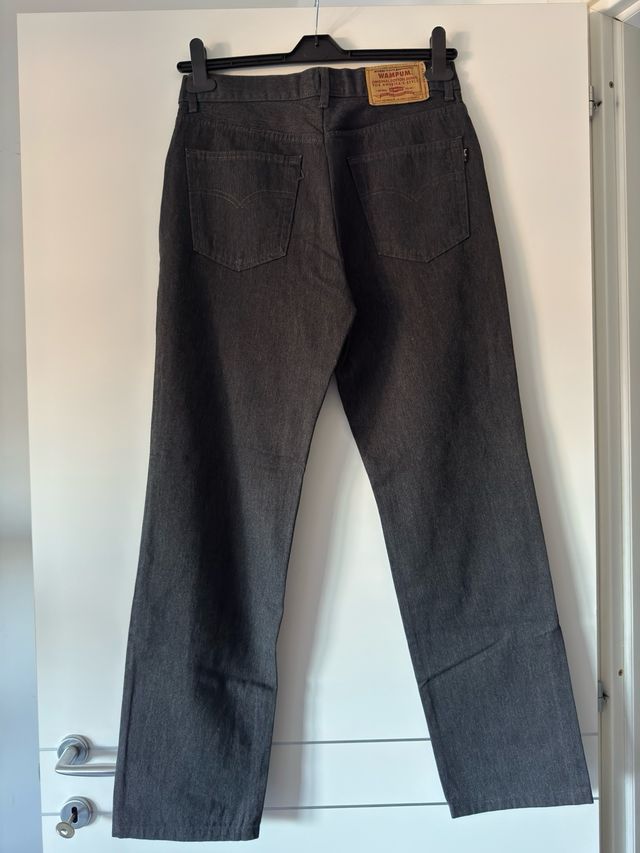 Jeans Wampum Cotone Denim Nero Taglia 48