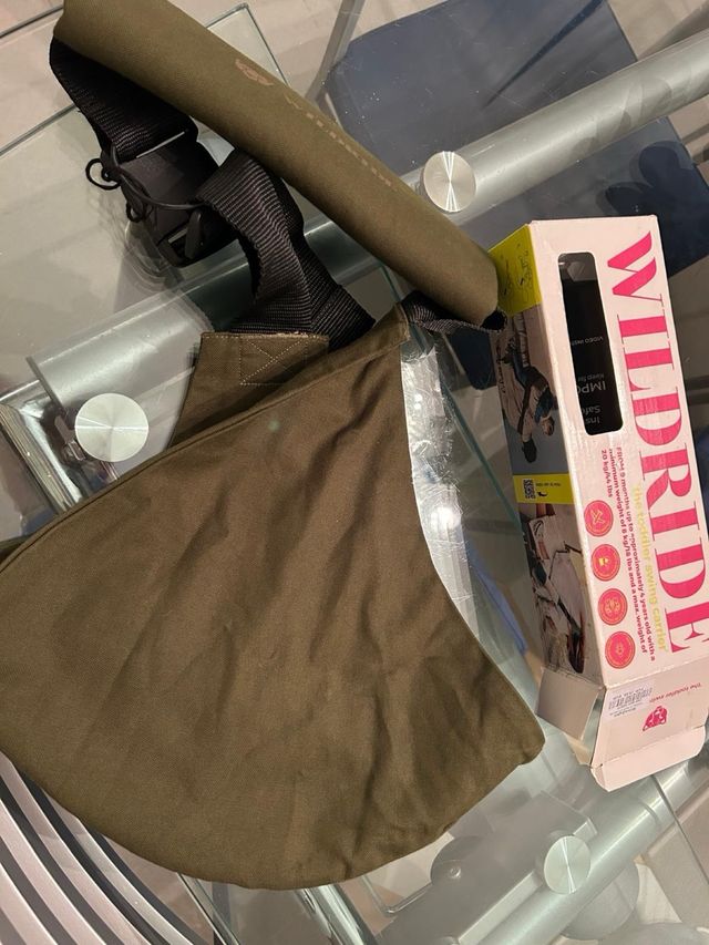 Portabebés Wildride Verde Caza