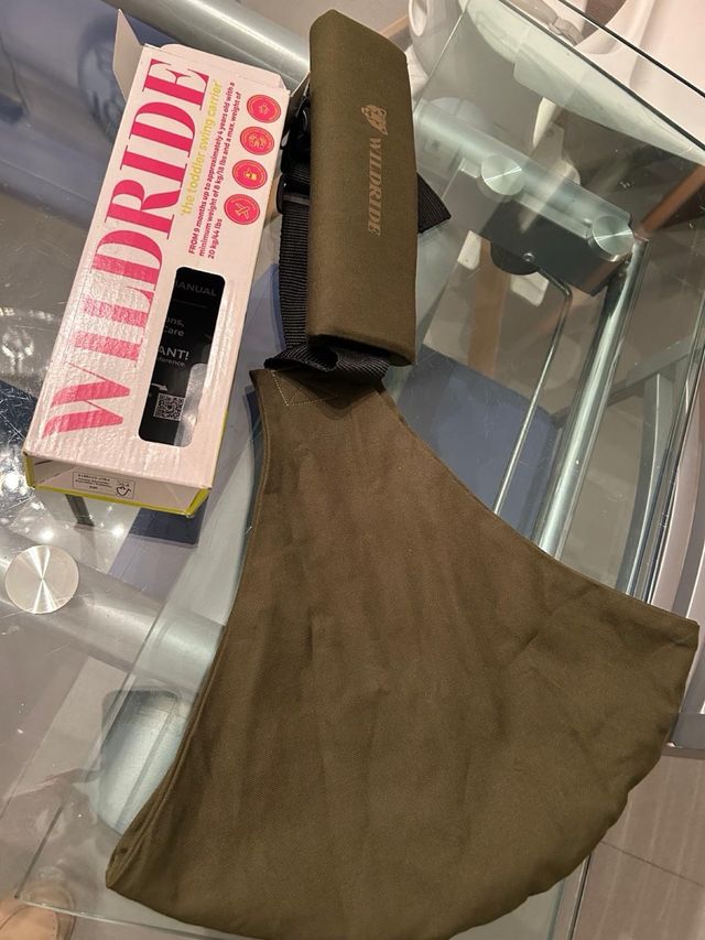 Portabebés Wildride Verde Caza