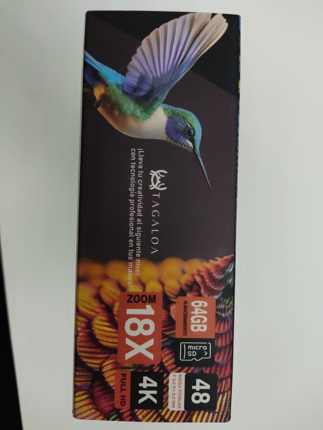 Cámara Digital 4K Doble Pantalla 48MP