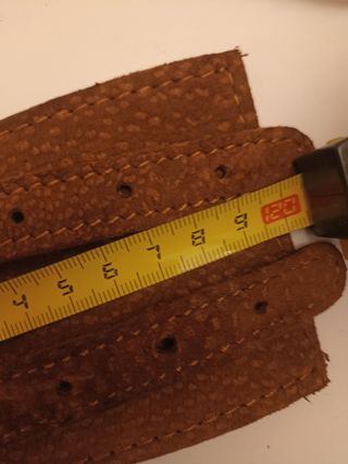 Cinturón Gaucho (Rastra) Alpaca y Cuero