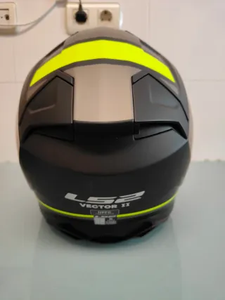 Casco de moto LS2 Vector II negro