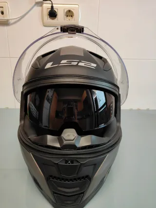 Casco de moto LS2 Vector II negro