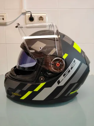 Casco de moto LS2 Vector II negro