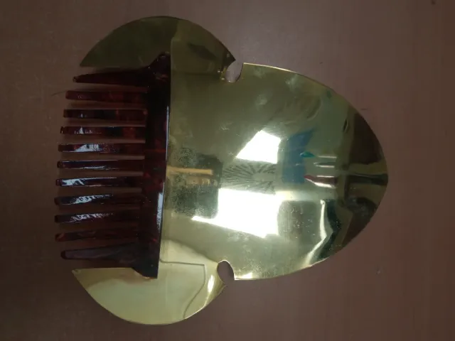 Juego Peinetas Fallera Doradas