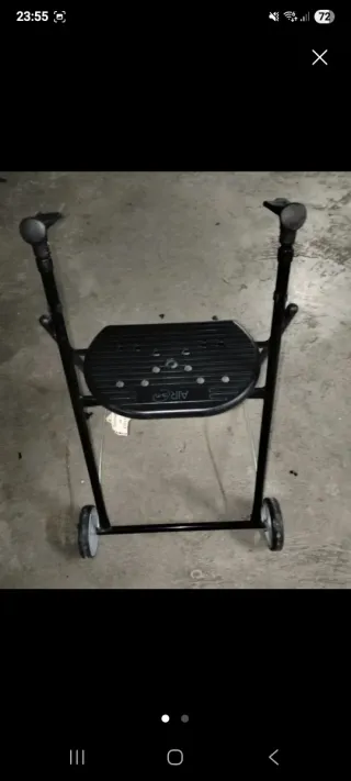 Andador para mayores con asiento