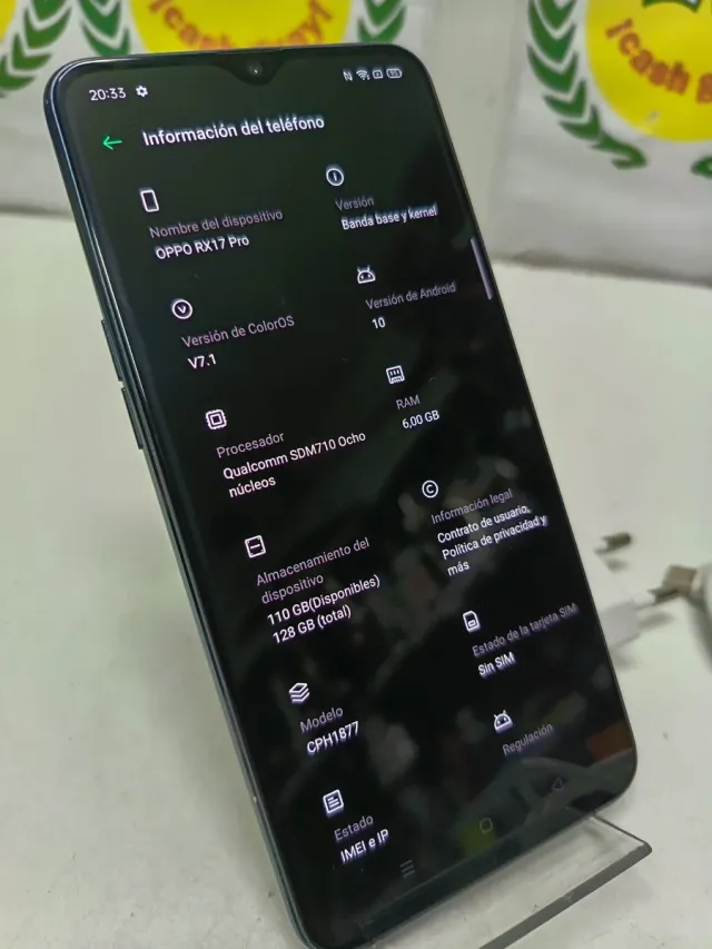 Oppo RX17 Pro Negro 128 GB