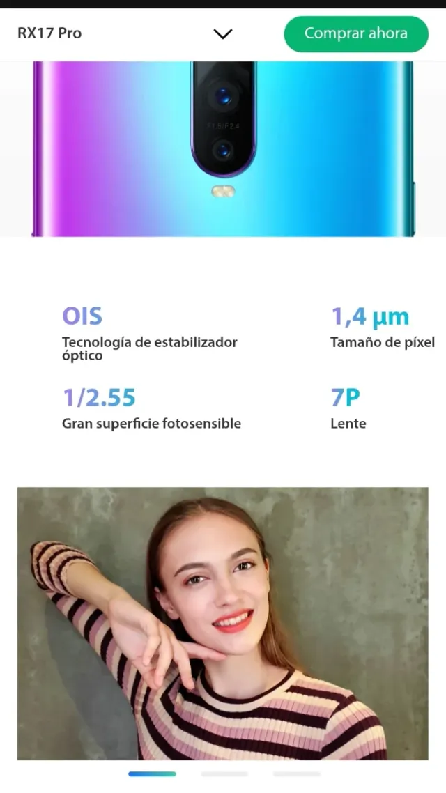 Oppo RX17 Pro Negro 128 GB