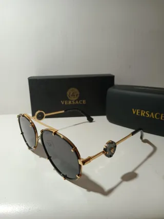 Gafas de Lujo  Doradas y Negras