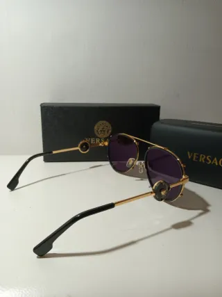 Gafas de Lujo  Doradas y Negras