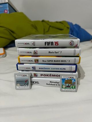 Lote de juegos nintendo 3ds