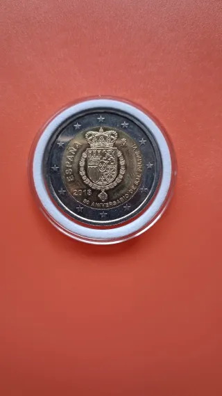 Moneda 2€ España 2016 Felipe VI