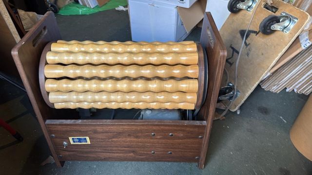 Masajeador Rodillo Madera Vintage VITA