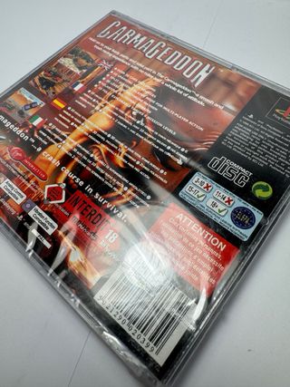 🇮🇹🇪🇸 Carmageddon Sealed PlayStation PS1 PAL ITA
