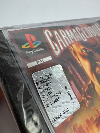🇮🇹🇪🇸 Carmageddon Sealed PlayStation PS1 PAL ITA