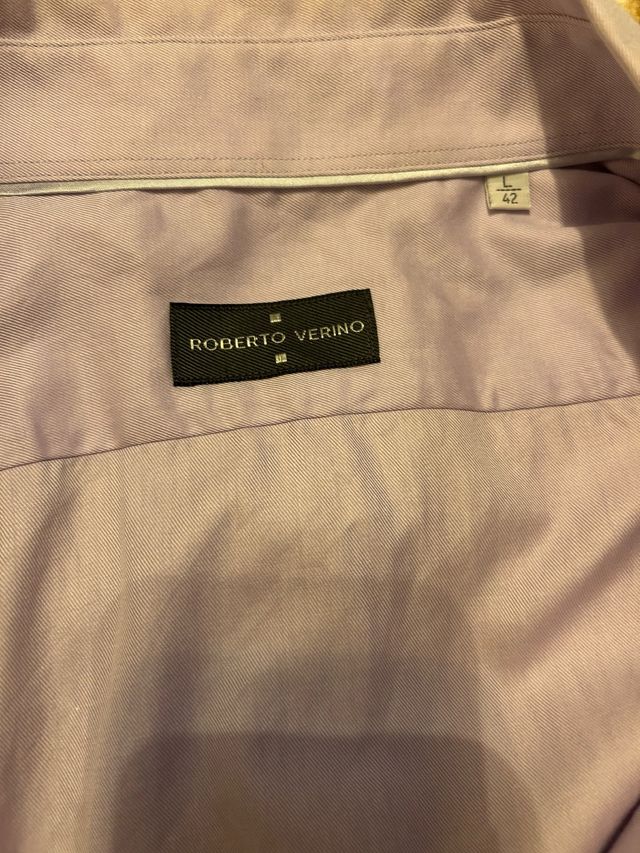 Camisa Roberto Verino L/42 Rosa