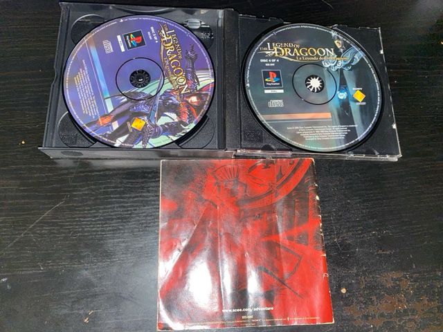 The Legend of Dragoon PS1 PAL España