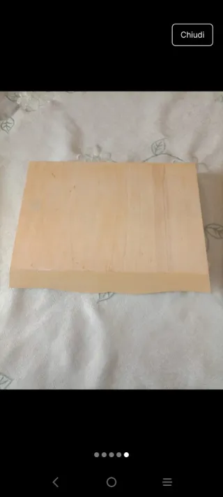 Vassoio shabby chic decorato decoupage