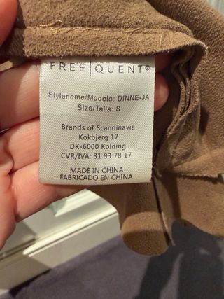 Chaqueta Freequent DINN S/36/8 Marrón