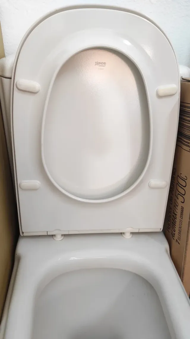 Inodoro Roca con bidé a juego