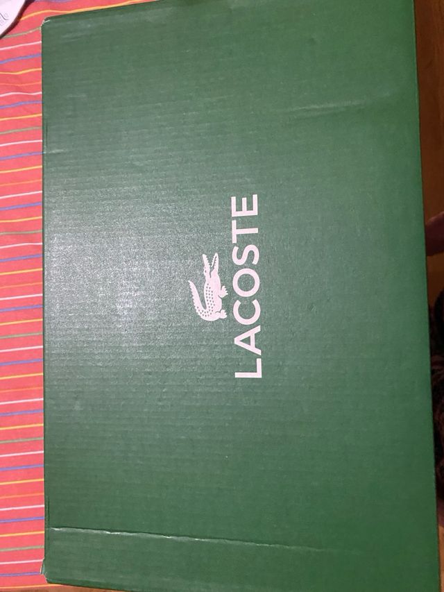 Zapatillas Lacoste Neo Shot 125 Beige/Blanco