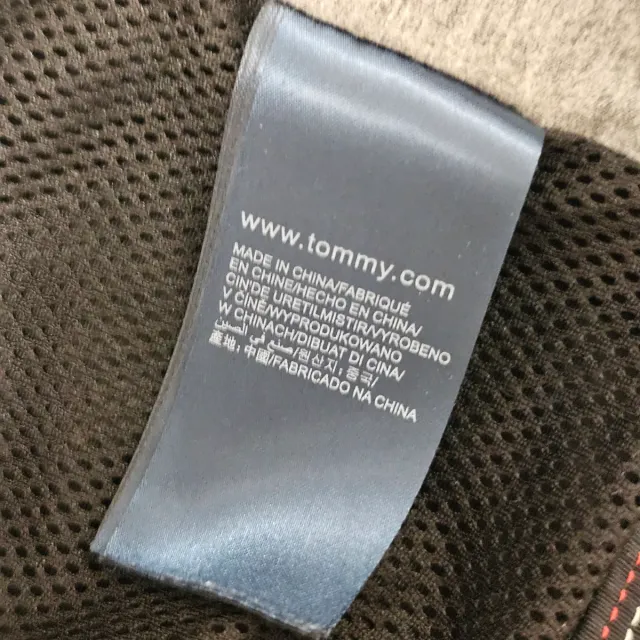 Giacca Tommy Hilfiger Stile Racing/Biker Nera