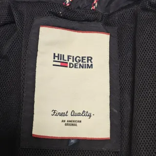 Giacca Tommy Hilfiger Stile Racing/Biker Nera