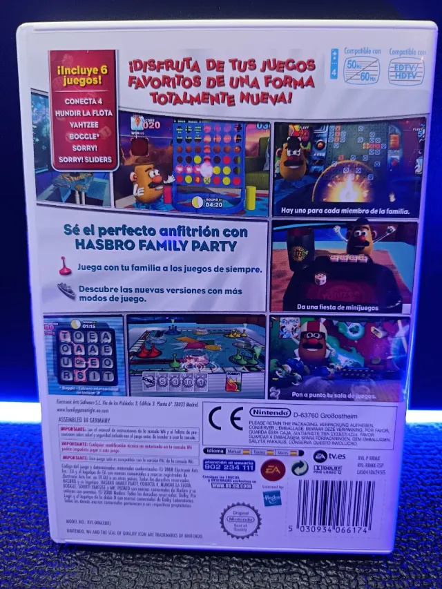 Wii Family Party Hasbro