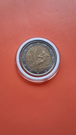Moneda 2€ Italia Torino 2006