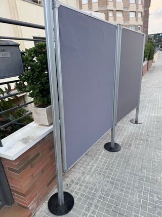 Tabiques divisores de alumni 2,6x1,9