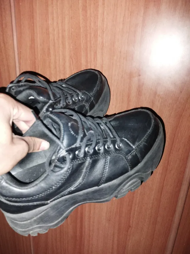 Zapatillas negras mujer