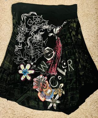 Falda Desigual Talla XL