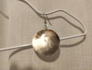 Collar y pendientes nácar Natura