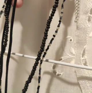 Collar y pendientes nácar Natura