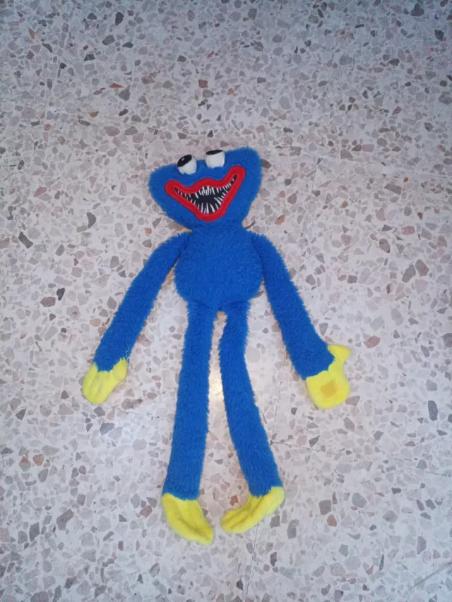 Muñeco Huggy Wuggy Peluche Azul