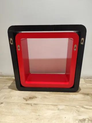 Estantería decorativa pared