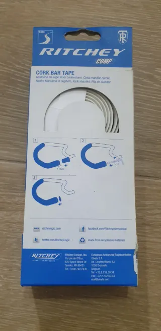 Cinta Manillar Ritchey Comp Cork Blanca