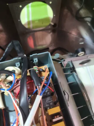 Motor y placa electrónica campana extractora